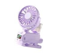 MARCBUSE Multifuntional Ventilatore Da Tavolo Efficiente Ventola di Raffreddamento 1200mAh Potente Tranquillo Struttura ABS Per Viaggi Ufficio Uso Esterno Viaggi