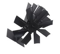 MARCBUSE Potenza Efficiente Firepit Air Driver 8 Affilatrici Aerodinamiche Piano Ottocento 1100RPM Velocità Risparmio Carbone Riscaldamento Risposta Auto Start Ventola calda