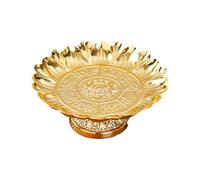 MARCBUSE Sacro Rituale Frutta Ciotola per Altari Decorazioni Party Serve Sicuro Food Grade Lega Centrotavola Tempio Sacrificio Bowl