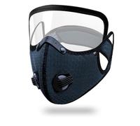 MARCBUSE Sport Face Filtro ai Carbone Attivo Equitazione Bocca Covers Antipolvere Riutilizzabile Lavabile Ciclismo Sport