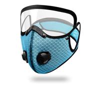 MARCBUSE Sport Face Filtro ai Carbone Attivo Equitazione Bocca Covers Antipolvere Riutilizzabile Lavabile Ciclismo Sport