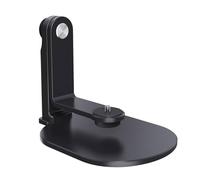 MARCBUSE Supporto per proiettore girevole a 360° e inclinabile, supporto per proiettore da tavolo, regolabile, per interni ed esterni, in alluminio