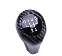 Marce Pomelli Leva Cambio Compatibile con Serie 1, 3, 5, 6, X1, E84, X3, E83, X5, E53, E30, E32, E34, E36, pomello del cambio manuale a 5 velocità in fibra di carbonio, stile 25117566267.