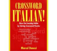 Marcel Danesi Crossword Italian (Tascabile) Toronto Italian Studies