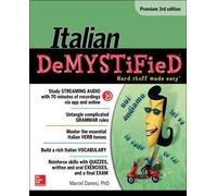 Marcel Danesi Italian Demystified, Premium (Tascabile)