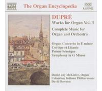 Marcel Dupré Dupre: Works for Organ Vol.3 (CD) Album