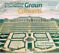 Marcel Ponseele, Il Gardellino - Johann Gottlieb & Carl Heinrich Graun - Concerti