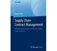 Marcel Sieke Supply Chain Contract Management (Tascabile) Edition KWV