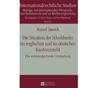 Marcel Streeck Die Situation der Schuldnerin im englischen un (Copertina rigida)