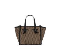 MARCELLA CLUB GIANNI CHIARINI Mini shopping Miss Marcella in tessuto spiga BS8065SPIGA NERO UNI