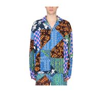 Marcelo Burlon - Bowling Collar Button Clo - - Shirts - Uomo - Multicolore - L