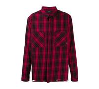 Marcelo Burlon - Camicia a Quadri County - -Shirts -Uomo -Rosso -S