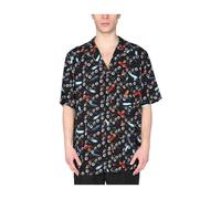 Marcelo Burlon - Camicia Hawaii - - Shirts - Uomo - Nero - S
