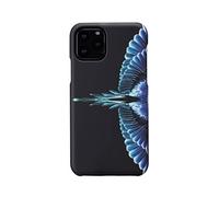 MARCELO BURLON COUNTY OF MILAN Cover/Custodia Compatibile con iPhone 11 PRO - Custodia Burlon Originale con Vetro temprato 9H - Rigida - Soft Touch e Antiurto - Protezione Frontale rialzata