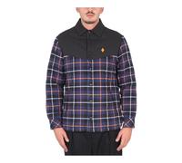 Marcelo Burlon - Cross Check Padded Overshirt - - Shirts - Uomo - Multicolore - S