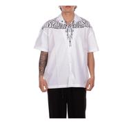 Marcelo Burlon - Front Logo Button Shirt - - Shirts - Uomo - Bianco - M