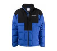 Marcelo Burlon - Giacca Trapuntata Cross Block Blu/Nera - -Jackets -Uomo -Blu -L