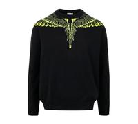 Marcelo Burlon - Icon Wings Sweater - - Knitwear - Uomo - Nero - L