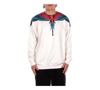Marcelo Burlon - Logo Frontale Sweatshirt - - Sweatshirts & Hoodies - Uomo - Bianco - M