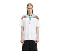 Marcelo Burlon - Magliette con ali iconiche - - Tops - Uomo - Bianco - S