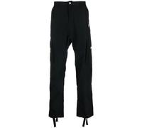 Marcelo Burlon - Pantaloni Cargo Neri e Bianchi con Croce - -Trousers -Uomo -Nero -M
