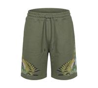 Marcelo Burlon - Wings Motif Shorts - - Shorts - Uomo - Verde - S