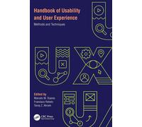 Marcelo M. Soares Tareq Z Handbook of Usability and User-Experience (Tascabile)