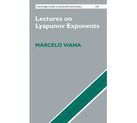Marcelo Viana Lectures on Lyapunov Exponents (Copertina rigida)