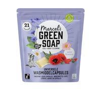 Marcel's Green Soap Detersivo in capsule, 99% biodegradabile, 85% in meno di plastica, riciclabili