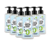 Marcel's Green Soap - Sapone per le mani 0% - Certificato allergico - Dispenser per lavaggio a mano - Vegano - 97% biodegradabile - 1500 ml, 250 ml (confezione da 6)