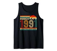 March 1991 Limited Edition Classic 1991 Vintage Birthday Canotta