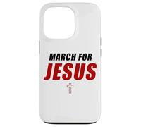 March for Jesus - Christian Faith Church Celebration Walk Custodia per iPhone 13 Pro