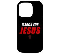 March for Jesus - Christian Faith Church Celebration Walk Custodia per iPhone 14 Pro