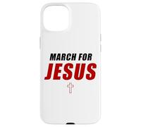 March for Jesus - Christian Faith Church Celebration Walk Custodia per iPhone 15 Plus
