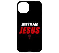 March for Jesus - Christian Faith Church Celebration Walk Custodia per iPhone 15 Plus