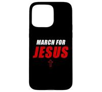 March for Jesus - Christian Faith Church Celebration Walk Custodia per iPhone 15 Pro Max