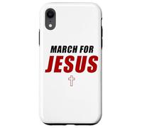 March for Jesus - Christian Faith Church Celebration Walk Custodia per iPhone XR