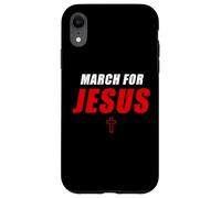 March for Jesus - Christian Faith Church Celebration Walk Custodia per iPhone XR
