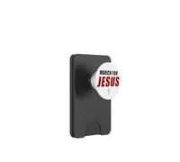 March for Jesus - Christian Faith Church Celebration Walk PopSockets PopWallet per MagSafe