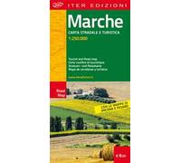 Marche. Carta stradale e turistica 1.250.000
