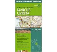 Marche e Umbria 1:200 000. Ediz. multilingue
