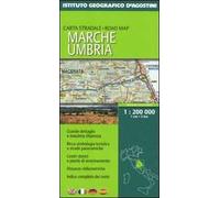 Marche e Umbria 1:200.000. Ediz. multilingue