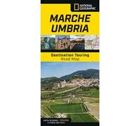 Marche e Umbria. Road Map. Destination Touring 1:250.000