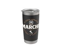 Marche Italia Coordinate Etichetta 2C Bicchiere termico in acciaio inox doppia parete