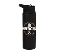 Marche Italia Coordinate Etichetta 2C Stainless Steel Insulated Water Bottle