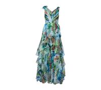 Marchesa - Abito lungo a fiori - - Dresses - Donna - Verde - M