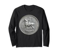 Marchese de Lafayette a cavallo Moneta Dollaro Argento Maglia a Manica