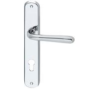 MARCHESI 1040.15A.008.M Maniglia Sonia - su targhetta, 32 - 45, ottone cromato, PZ88, verchromt