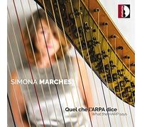 Audio Cd Simona Marchesi: What The Harp Says