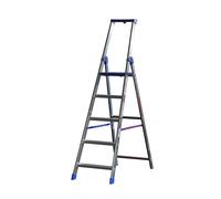 MARCHETTI - 20874 - Scala professionale Climb Evolution - 5 gradini - alluminio - Marchetti - 80738 - Conf. da 1 Pz. - 20874
